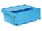 Пластиковий ящик з кришкою 600*400*240, N6423-ALC, фото 3
