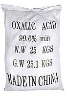 Щавлева кислота Китай сухий 25 кг