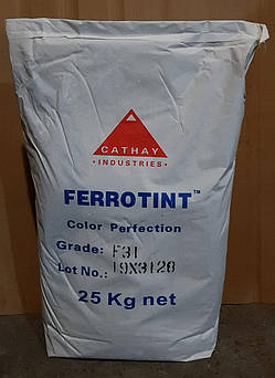 Белый пигмент FERROTINT F 31 (Диоксид титана) Cathay Pigments Group Китай сухой 25 кг, фото 2