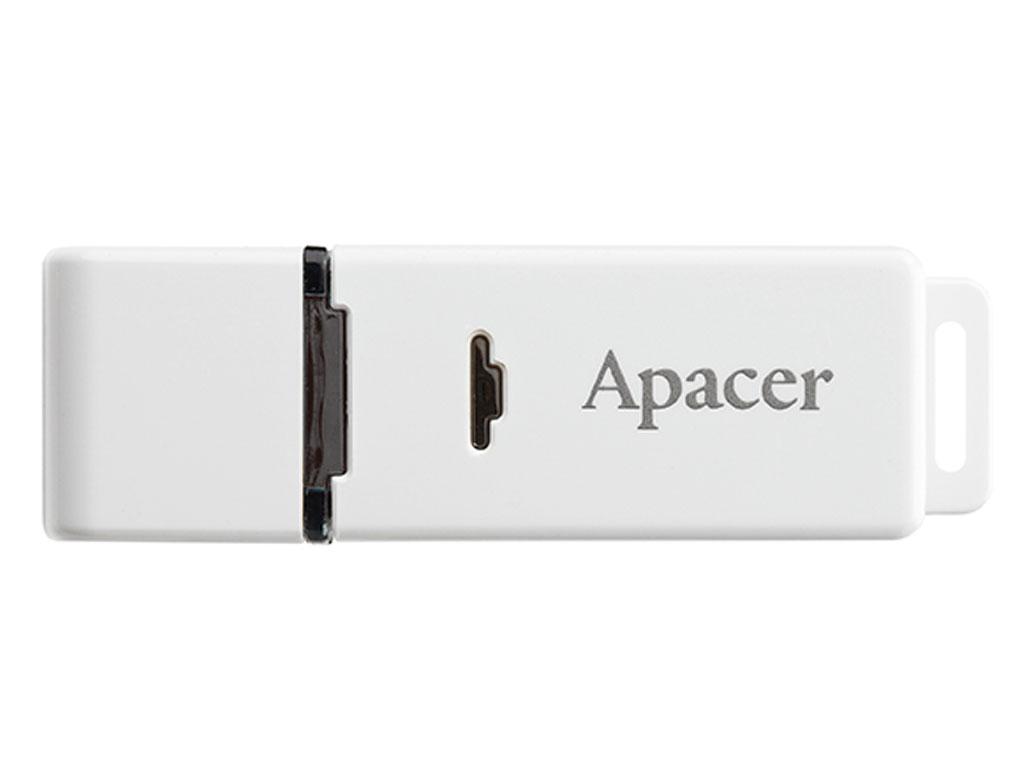 USB-флеш-накопичувач Apacer 32GB AH223 Gray RP USB 2.0 (AP32GAH223W-1), фото 1