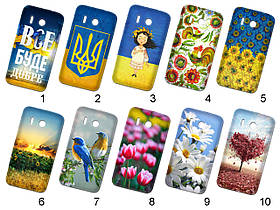 Силіконовий чохол з малюнком для Huawei Ascend Y320