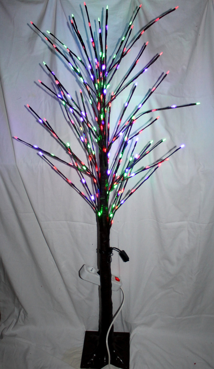 Светодиодное новогоднее дерево ночник LED высотой 1,5 метра РАЗНЫЕ ЦВЕТА - фото 2 - id-p1083767639
