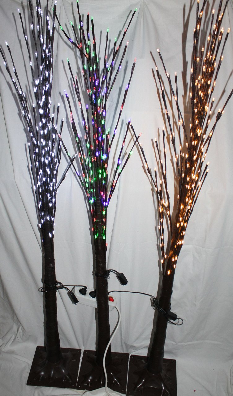 Светодиодное новогоднее дерево ночник LED высотой 1,5 метра РАЗНЫЕ ЦВЕТА - фото 4 - id-p1083767639