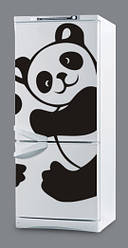 Наклейка на холодильник "Панда"