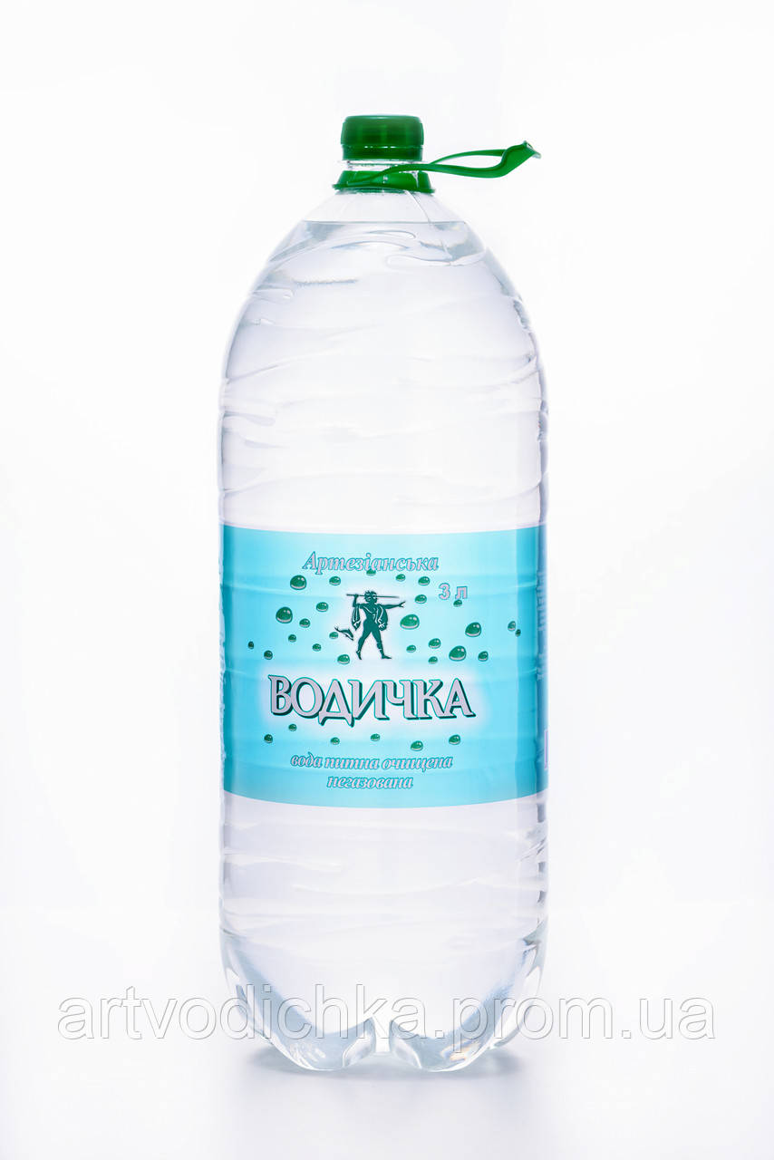 Вода "Водичка" 3.0 л, артезіанська, негазована