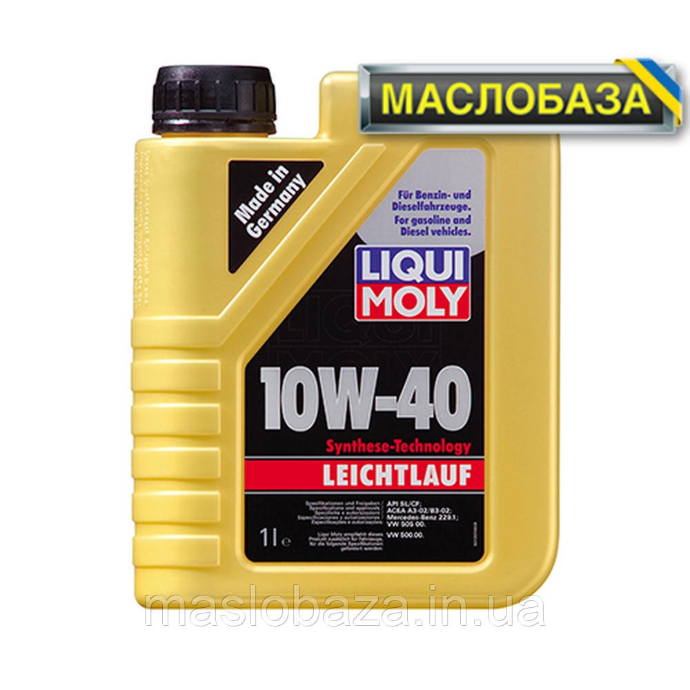 Напівсинтетичне моторне масло - Leichtlauf SAE 10W-40 1 л., фото 1
