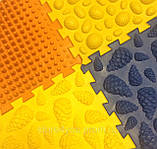 Масажний ортопедичний килимок для стоп "Пазли-6" від плоскостопості, фото 3