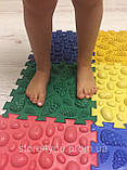 Масажний ортопедичний килимок для стоп "Пазли-6" від плоскостопості, фото 7