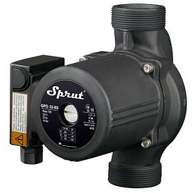 Циркуляційний насос Sprut GPD 32-8S-180 + гайка для систем опалення подавання 10,5 м3/год, 280 Вт