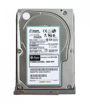 Жорсткий диск для сервера Seagate Cheetah 36Gb 10000rpm 8MB (ST336607LC) 3.5" SCSI БВ