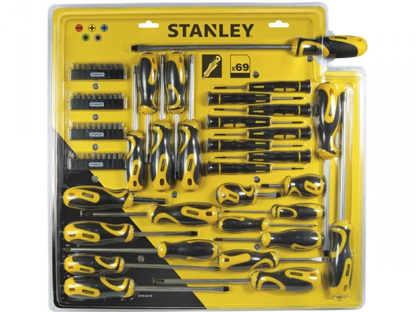 Набір викруток і насадок 69 предметів STANLEY STHT0-62139, фото 1
