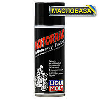 Liqui Moly Смазка для цепи - Motorbike Kettenspray Enduro 0.4 л.