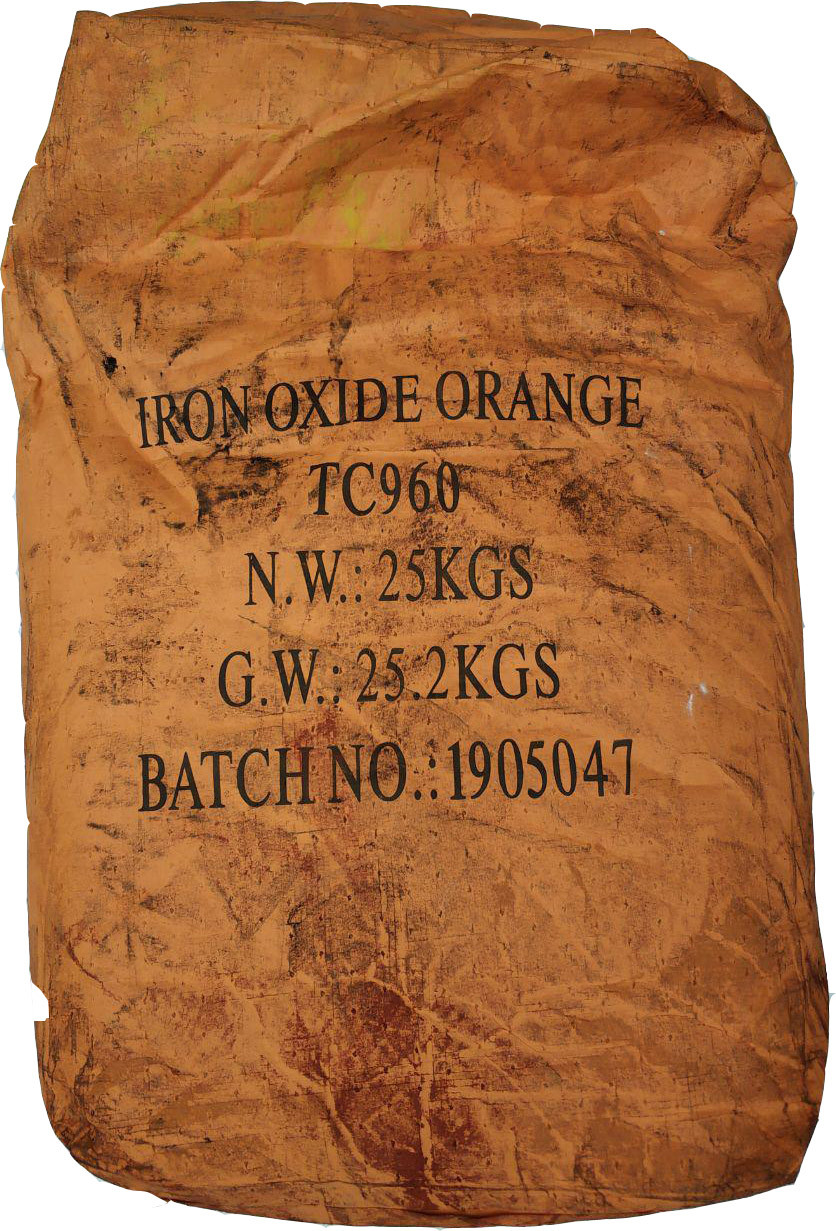 Пігмент помаранчевий залізоокисний Tongchem TC960 сухий Китай 25 кг