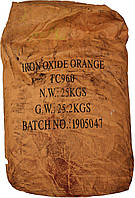 Пігмент помаранчевий залізоокисний Tongchem TC960 сухий Китай 25 кг