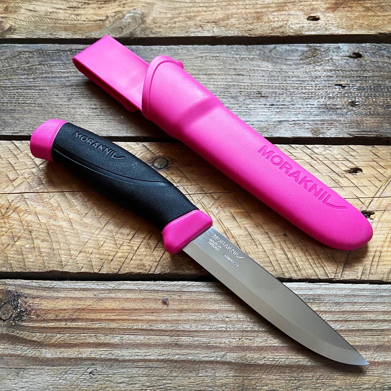 Нож Morakniv Companion Magenta Sandvik 12C27 Steel, фото 1