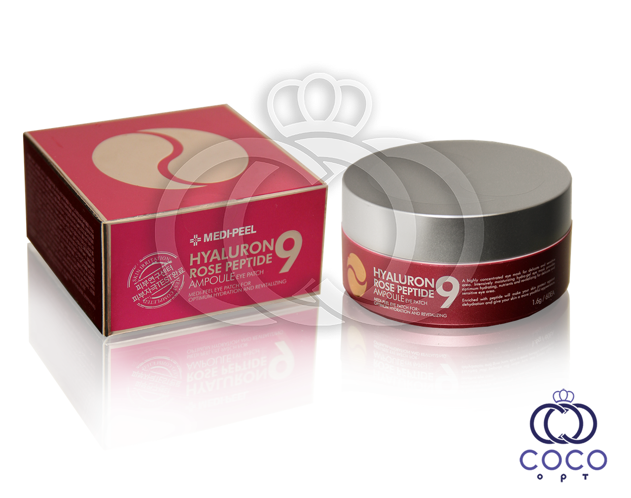 Корейські гідро-гелеві ампульні патчі з пептидами і гіалуронової кислотою, фото 1