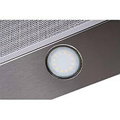 Висувна телескопічна витяжка неіржавка VENTOLUX GARDA 60 INOX (1300) SMD LED, фото 3