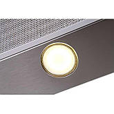 Висувна телескопічна витяжка неіржавка VENTOLUX GARDA 60 INOX (1300) SMD LED, фото 6