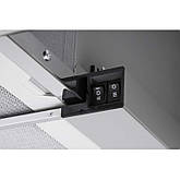 Висувна телескопічна витяжка неіржавка VENTOLUX GARDA 60 INOX (1300) SMD LED, фото 5