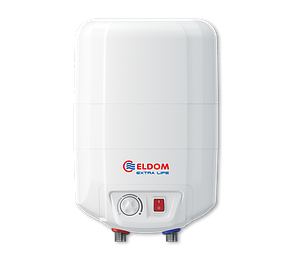 Водонагрівач бойлер Eldom Extra Life 10 установка під мийкою 2000Вт розмір бойлера 430 x285х288м, фото 2
