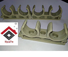 Кліпса монтажна ппр 20 подвійна Детальніше:https://bud7ya.com.ua