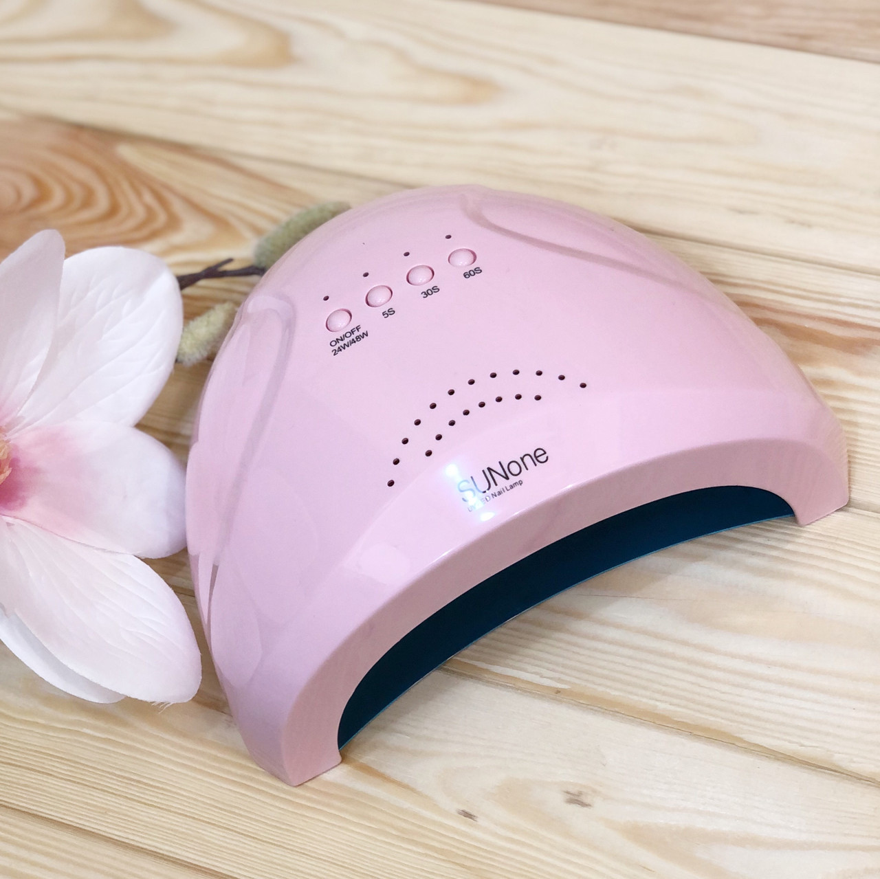 Лампа для манікюру Sun One Pink UV/LED 48 Вт