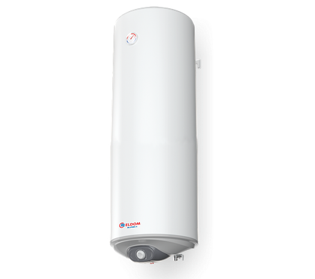 Водонагрівач Eldom Eureka 80 л Slim 2000 Вт закритий сухий тен бойлер 1125х387х410, фото 1