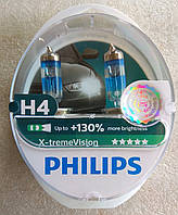 Лампа галогенова Philips X-tremeVision H4 + 130% 12v