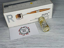 Мезороллер ZGTS + гиалуронка, 192 голки, титановий сплав з позолотою (1,5 мм)