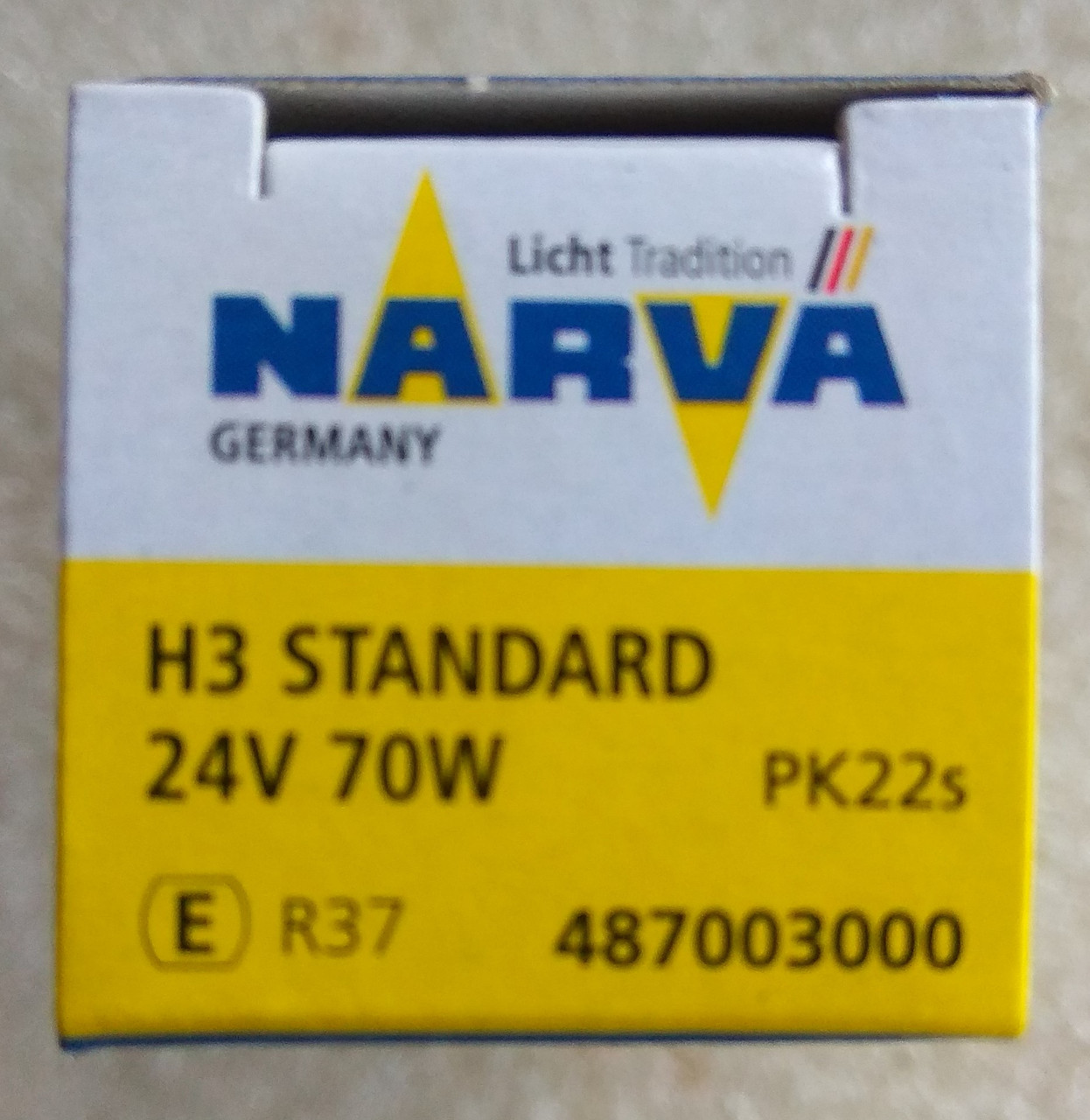 Лампа галогенова Narva H3 24v 70w