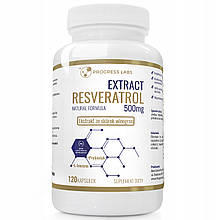 Ресвератрол Progress Labs Resveratrol Extract 500 mg 120 caps