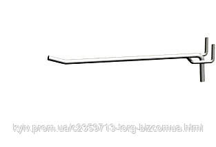 Гачок для стелажів одинарний із цінником і без - від 100 шт.