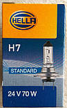 Лампа галогенова Hella H7 24v 70w, фото 3