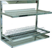 Сушка для посуду 1200 600 мм з нержавіючош сталі В НАЯВНОСТІ навісна