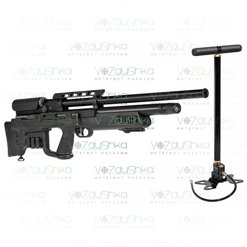 PCP гвинтівка Hatsan Gladius Long bullpup 4.5 мм з насосом