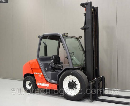 Навантажувач вилковий підвищеної прохідності Manitou MSI 30.