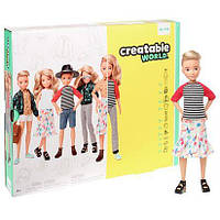 Лялька Creatable World Creatable World Blonde Wavy Hair Створюваний світ темні прямі цибуля