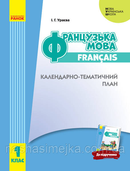НУШ Французька мова. 1 клас. Календарно-тематичний план з урахуванням компетентнісного потенціалу предмета