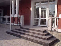 Гранитные лестницы строительство в Житомире Днепропетровске