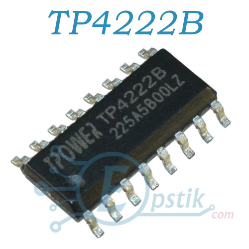TP4222B контролер заряду акумулятора SOP16
