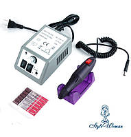 Фрезер для манікюру Lina Mercedes 20000 обертів сірий Ліна Мерседес