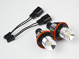 Універсальний Лед Маркер в Ангельські оченята для БМВ LED BMW E39 E53 E60 E65 E83 E87 Х3, Х5 5W Білий