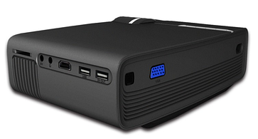 Проектор мультимедійний з динаміком Led Projector LEJIADA YG400, чорний, фото 6