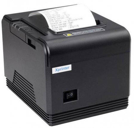 Термопринтер POS чековий XPrinter XP-Q200 80 мм, з автообрезкой, фото 1