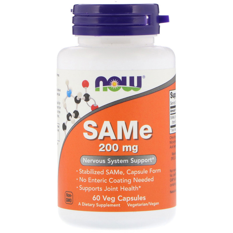 Now SAMe 200 mg 60 veg caps
