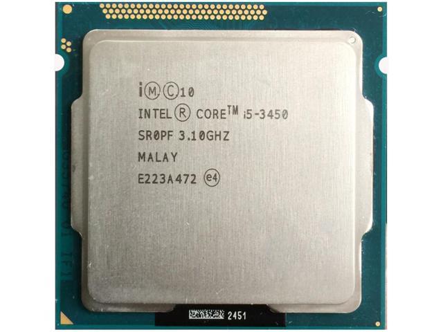 ПОТУЖНИЙ ПРОДУКТИВНИЙ 4ох ЯДЕРНИК на S1155 INTEL Core i5-3450 ( 3,1 ГГц,Turbo BOOST до 3,5 GHz, LGA1155,4 ЯДРА, фото 1