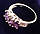 Кільце "Purple" 925 Sterling Silver, фото 3