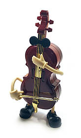 Іграшка музична Контрабас (Заводиться ключем,при грі танцює) (21,5х10х5 см)