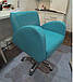 Крісло для клієнта перукарського салону краси на гідравліці Avrora, фото 2