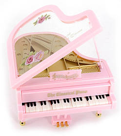 Рояль з танцюючими клавішами і музикою заводний (11,5х11х7 см)